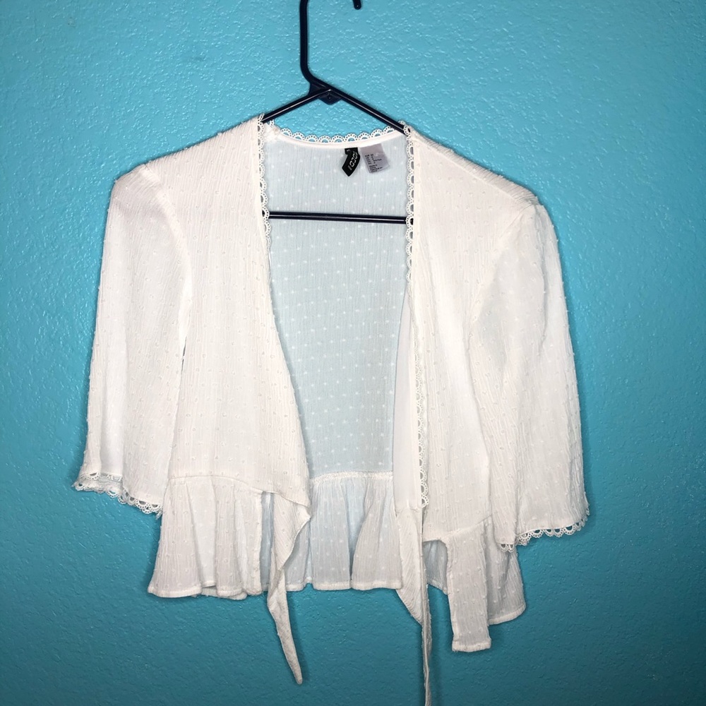 H&M Tie Front Tee